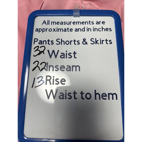 Quacker Factory Pink Capri Pants With Seed Bead Ice Cream Cone Womens Size L - Picture 8 of 8